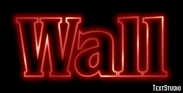 Wall Effet de Texte