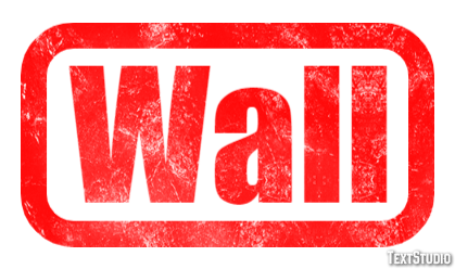 Wall Effet de Texte