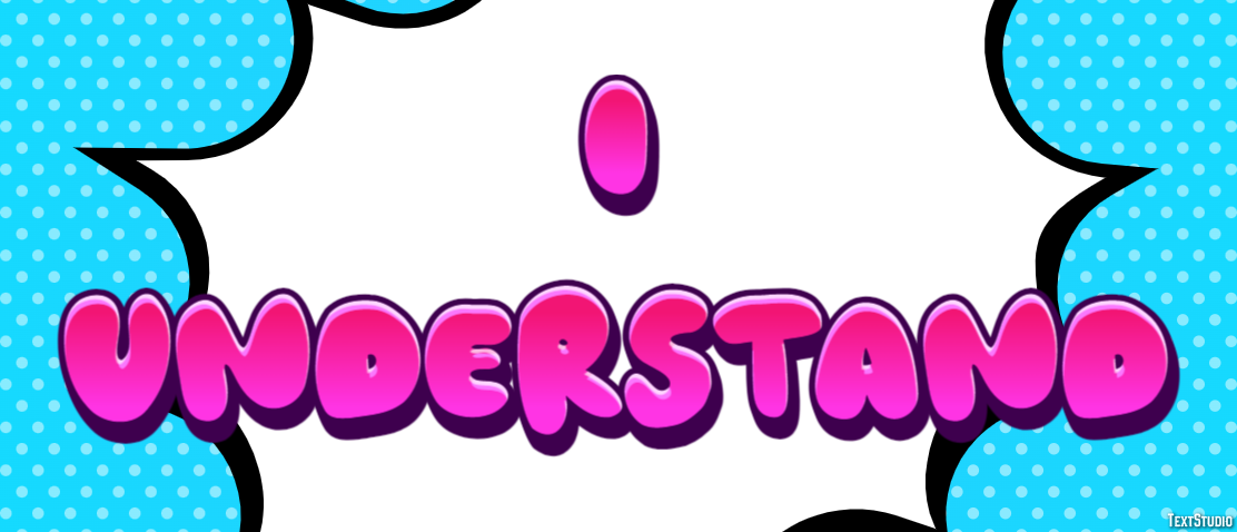 I understand Texteffekt