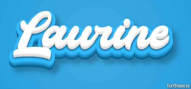 Laurine Text Effect