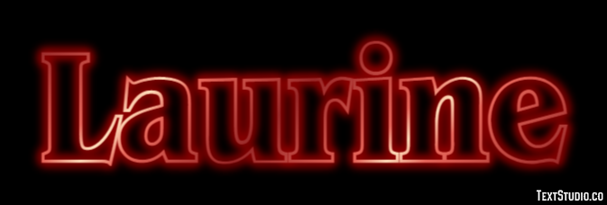 Laurine Text effect
