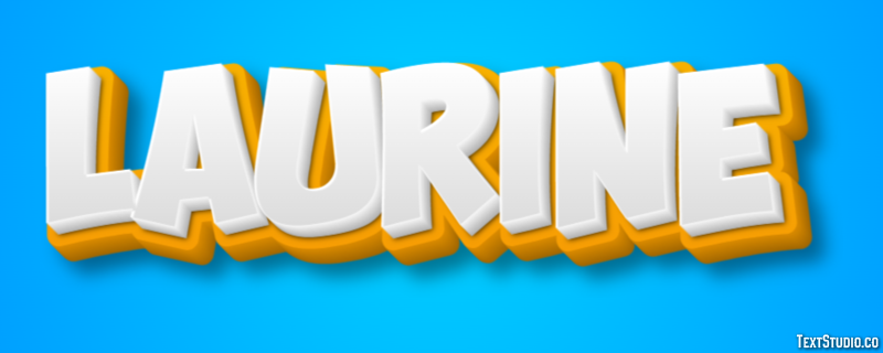 Laurine Text Effect