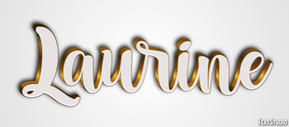 Laurine Text Effect
