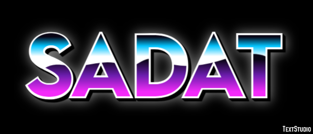 Sadat Text Effect