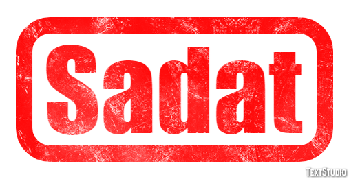 Sadat Text effect