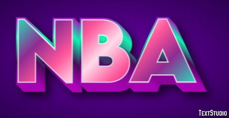 NBA Effetto testo