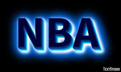 NBA Texteffekt