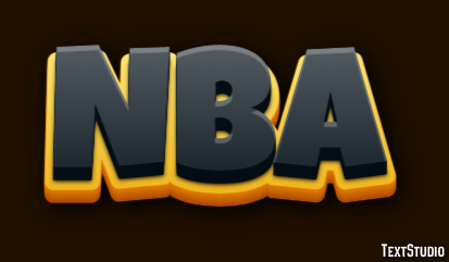 NBA Effetto testo