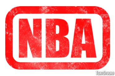 NBA Effetto testo