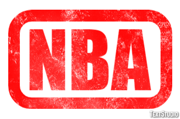 NBA Efecto de Texto