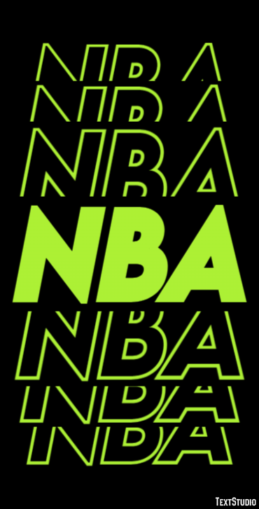 NBA Effetto testo