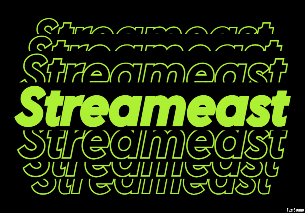 Streameast Text Effect