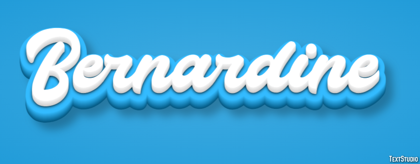 Bernardine Text Effect