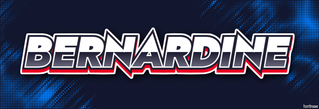 Bernardine Text effect