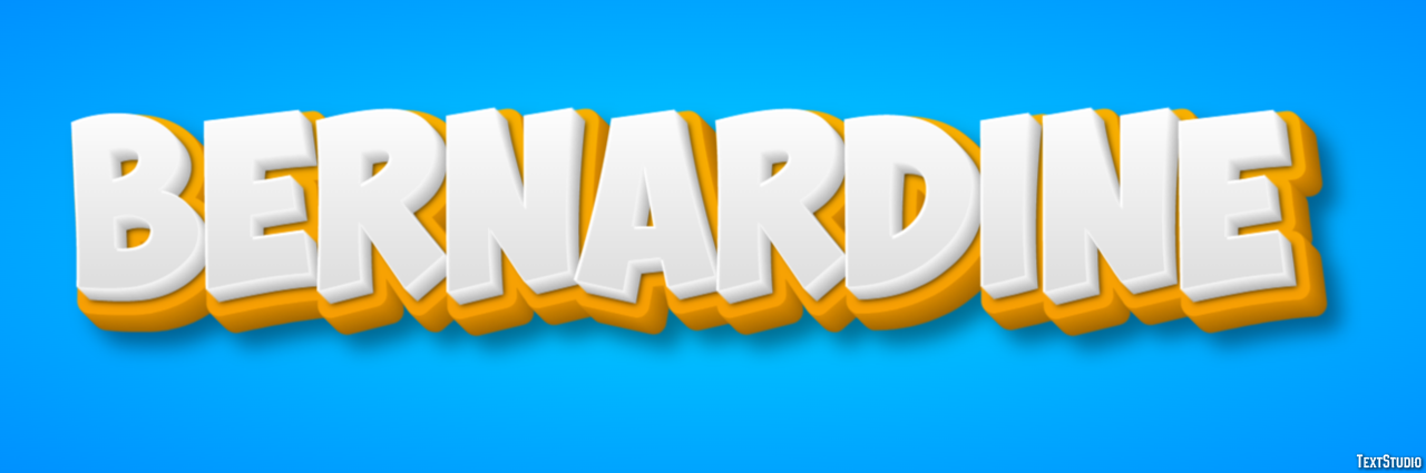 Bernardine Text Effect