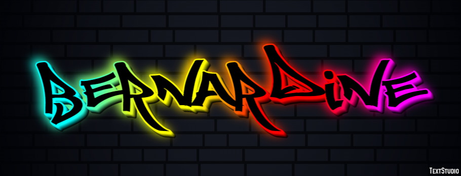 Bernardine Text Effect