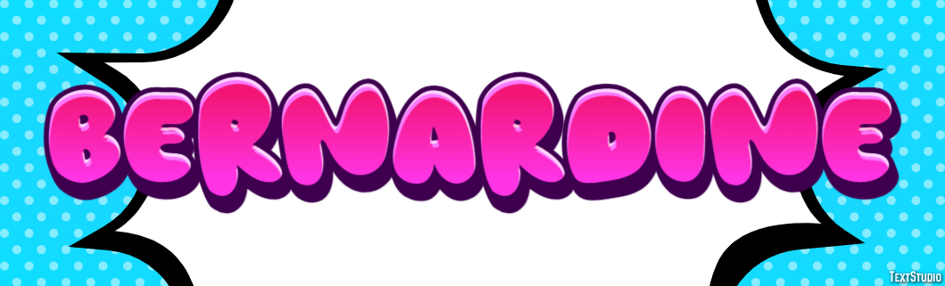 Bernardine Text effect