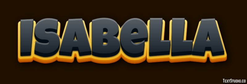 Isabella Text Effect