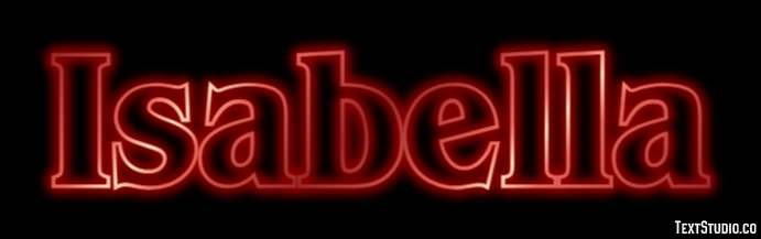 Isabella Text Effect
