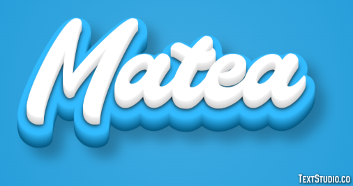 Matea Efekt tekstowy