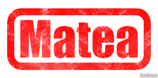 Matea Efecto de texto