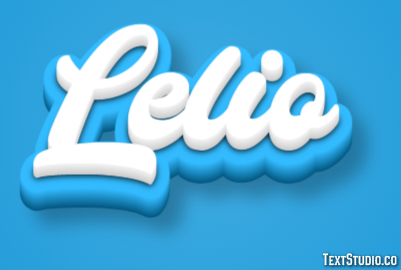 Lelio Effetto testo