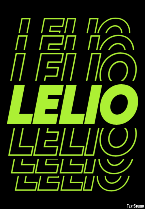 Lelio Effetto testo
