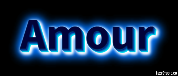 Amour Effet de Texte