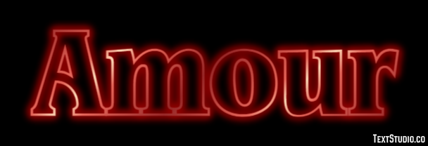 Amour Effet de Texte