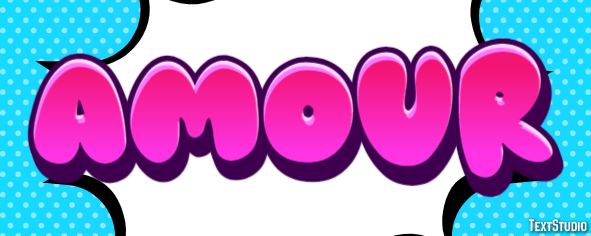 Amour Effet de Texte