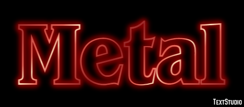 Metal Text Effect