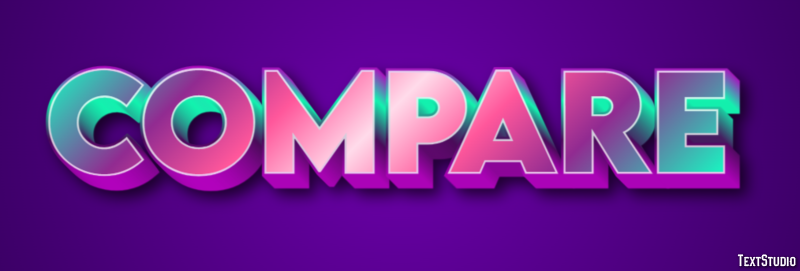 Compare Text Effect