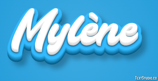 Mylène Text Effect