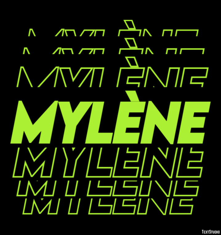 Mylène Text Effect