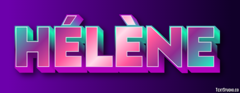 Hélène Text Effect