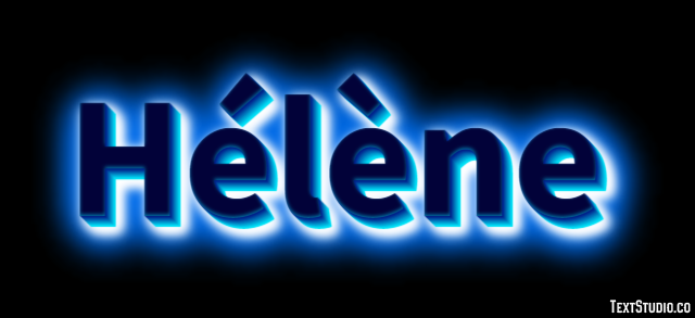 Hélène Text Effect