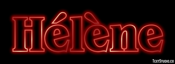 Hélène Text Effect
