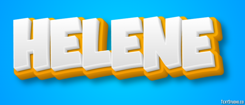Hélène Text Effect