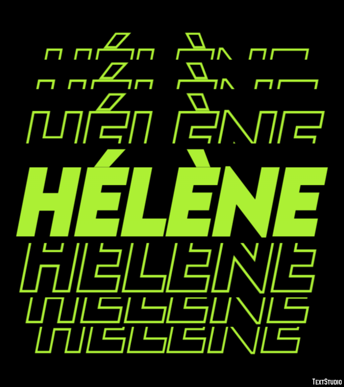 Hélène Text Effect