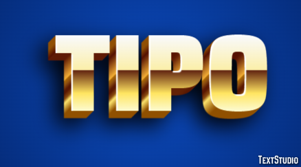 Tipo Text effect