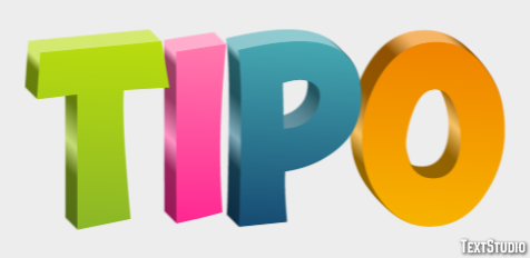 Tipo Text Effect