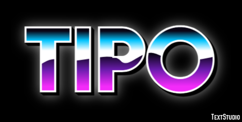 Tipo Text effect