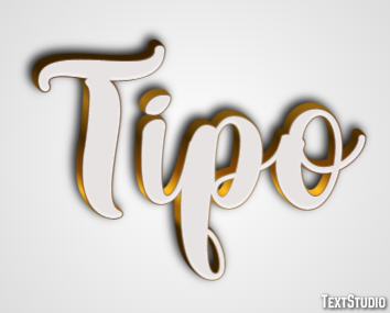 Tipo Text effect