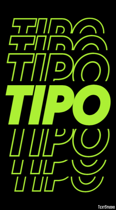 Tipo Text Effect