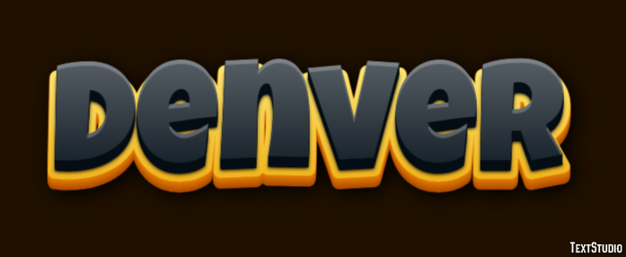 Denver Efekt tekstowy