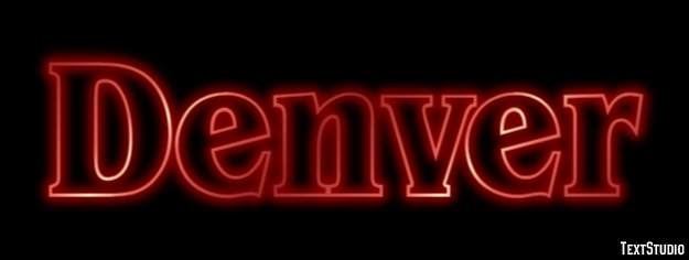 Denver Efekt tekstowy
