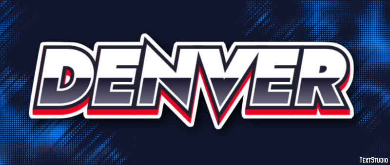 Denver Efekt tekstowy