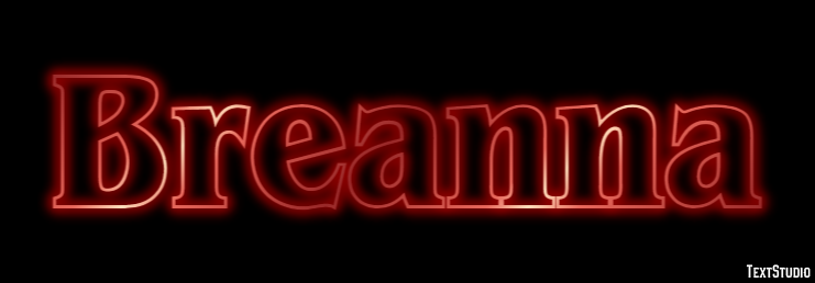 Breanna Text Effect