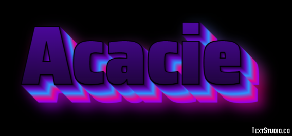Acacie Effet de Texte