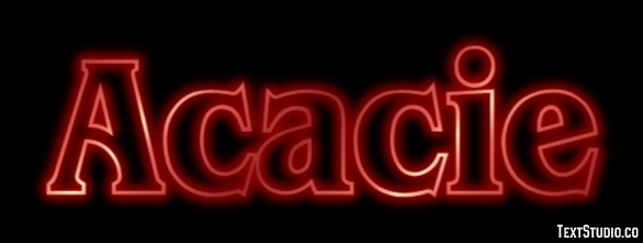 Acacie Effet de Texte